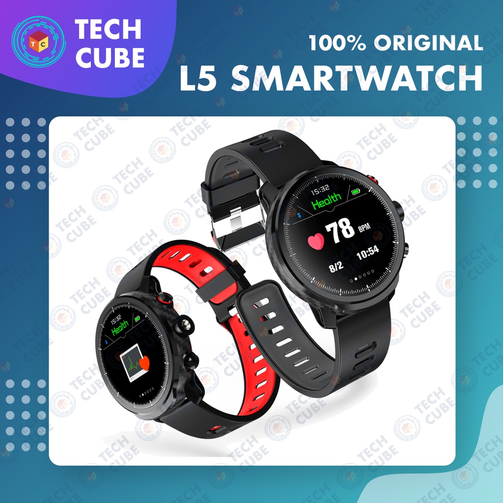 Microwear L5 Smartwatch IP68 Waterproof Heart Rate Sport Mode Tracker