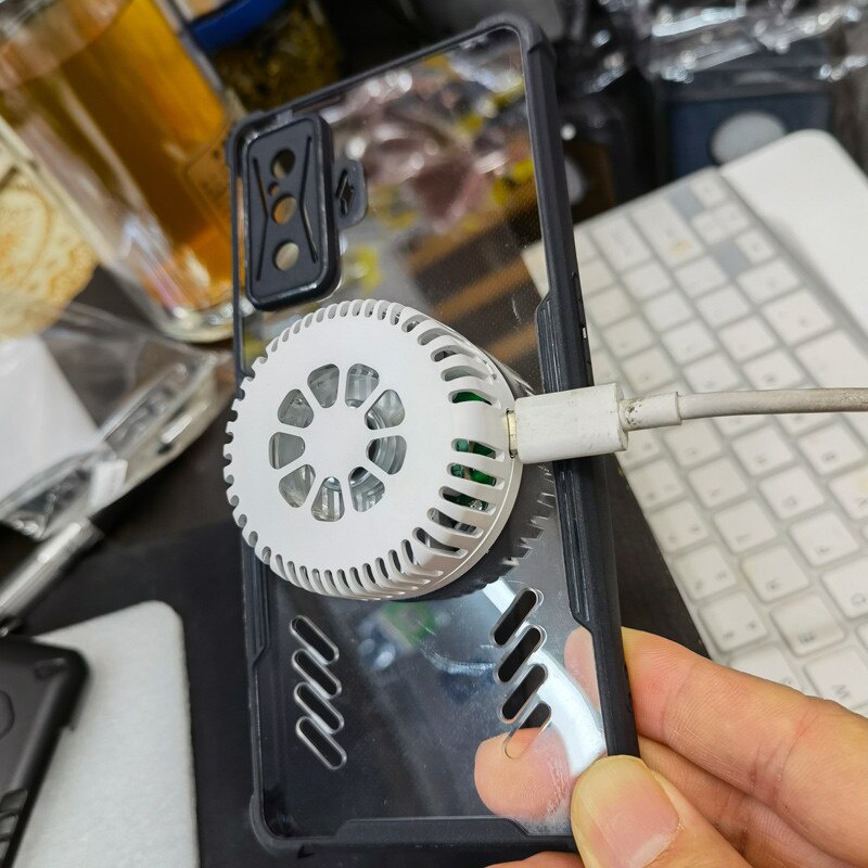 CASE POCO F4 GT HEAT DISSIPATION COOLING FAN PHONE BACK COVER CASING