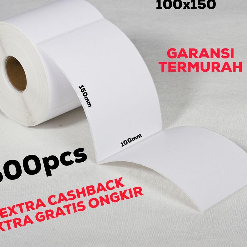 

Banyak Peminat ✪ NG Sticker Kertas Thermal / Thermal Label 100 x 150 mm A6 500 pcs++