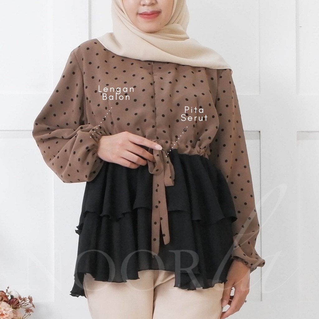 NOORLA - ESHA BLOUSE / ATASAN / SHIRT / TUNIK