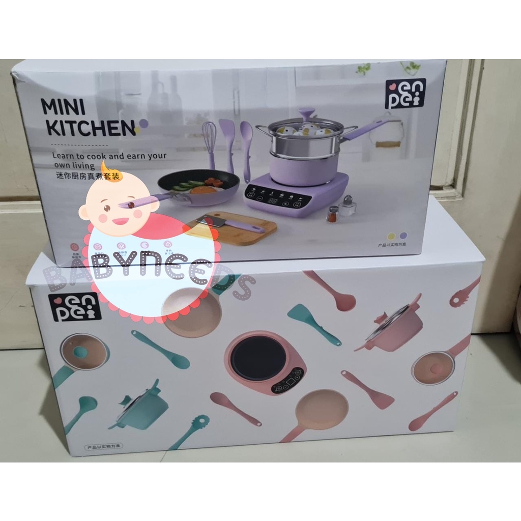 Mini Kitchen Real Cooking / Kompor Listrik Anak real cooking toys