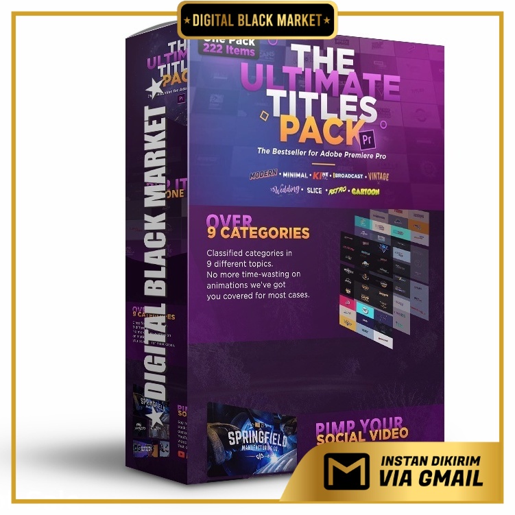 The Ultimate Titles Pack - Premiere Pro (MOGRT)