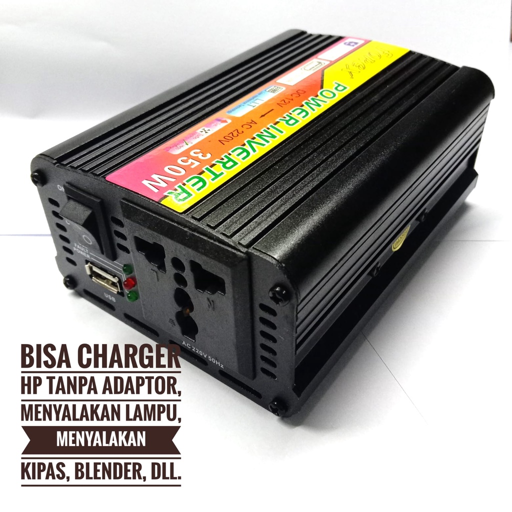 Inverter 12V DC to 220V AC 350 Watt  Forex