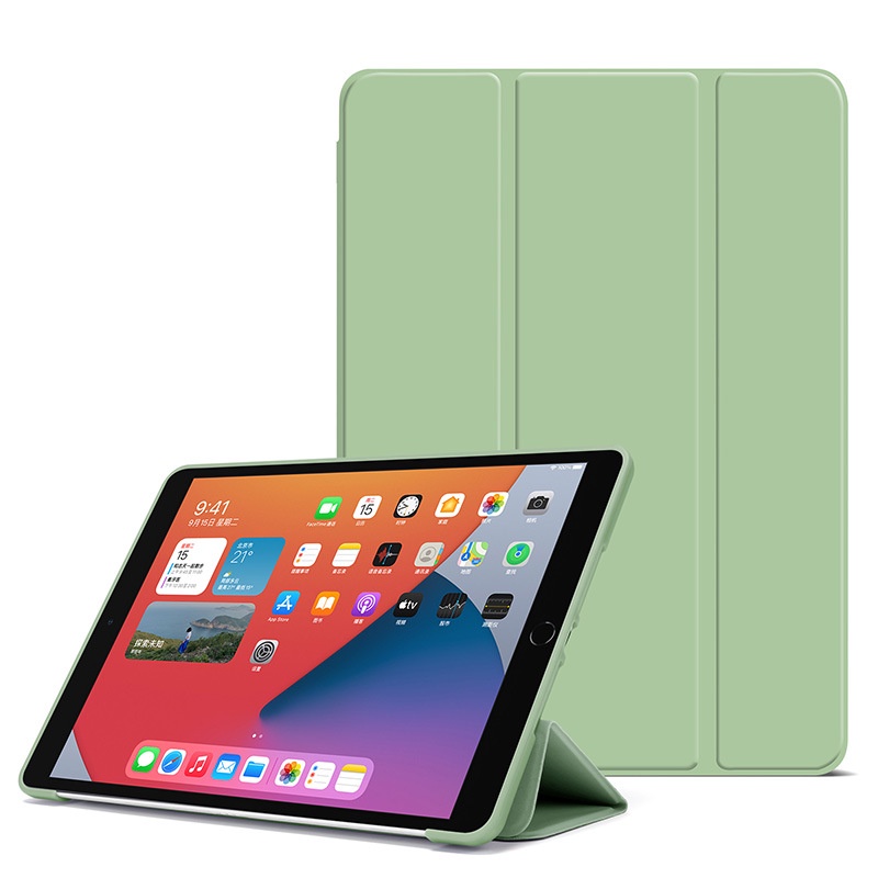 Tri-fold Case Pelindung Tablet Ipad 2020 Versi 10.2 Inch 3 Mini5 2019 11 Cocok Untuk 10.9 Inch