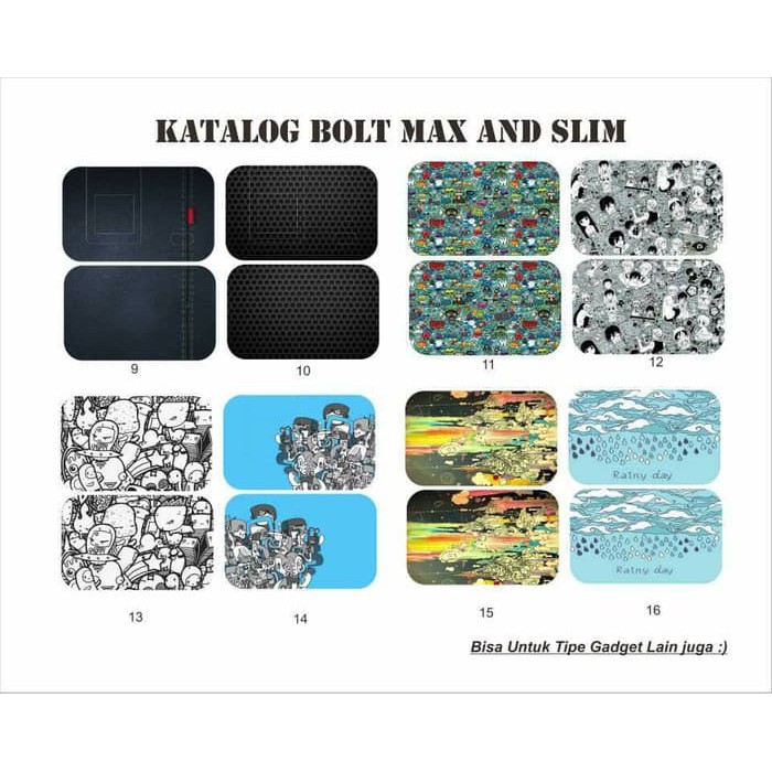 Garskin Bolt Max Bolt Slim Bolt Orion Bolt Vela ,dll