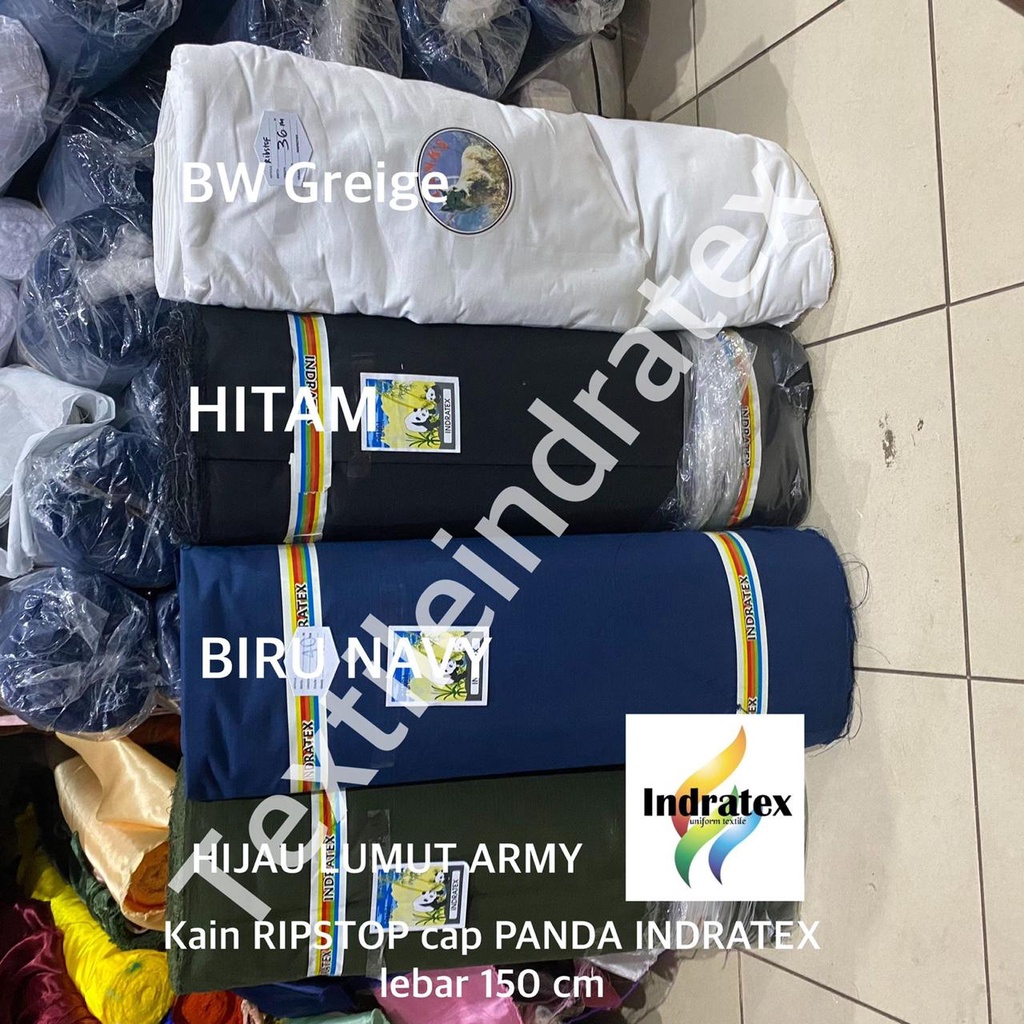 ( per setengah meter ) kain RIPSTOP RIBSTOK RIBSTOP BULTOP lebar 150 cm bahan celana kargo baju kemeja seragam topi seragam PDH outdoor lapangan tas tote bag ransel kerajinan tangan BUKAN twill drill plat