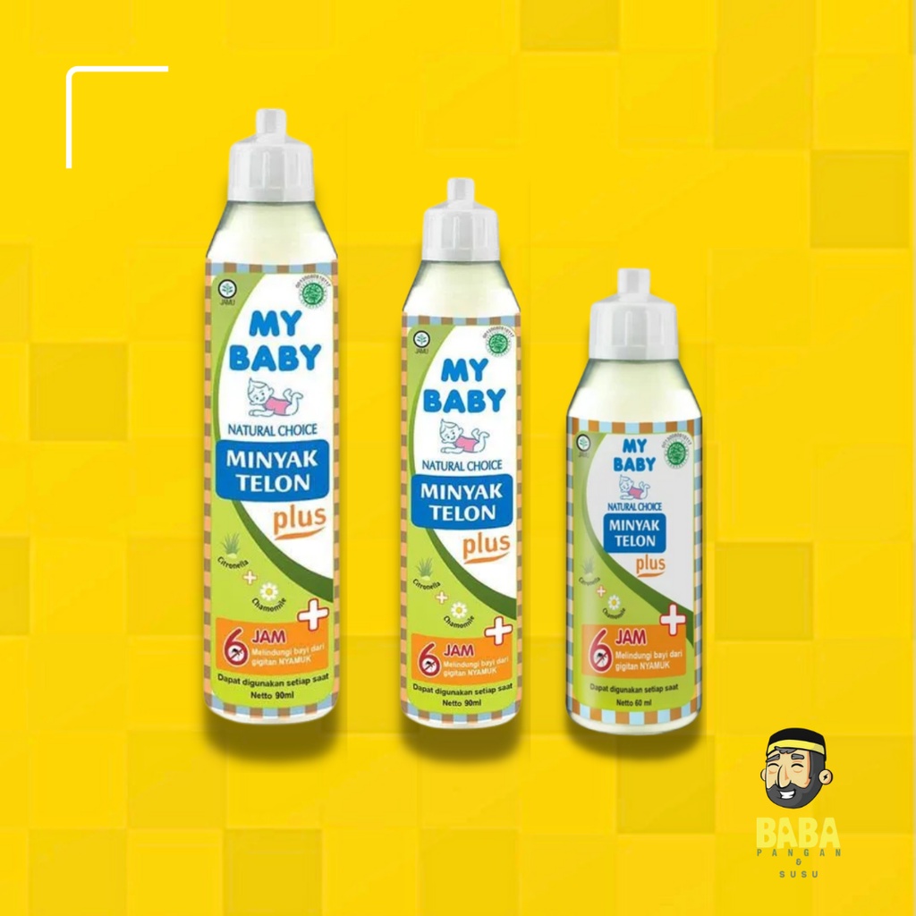 My Baby Minyak Telon Plus Eucalyptus Lavender 150ml/90ml/60ml