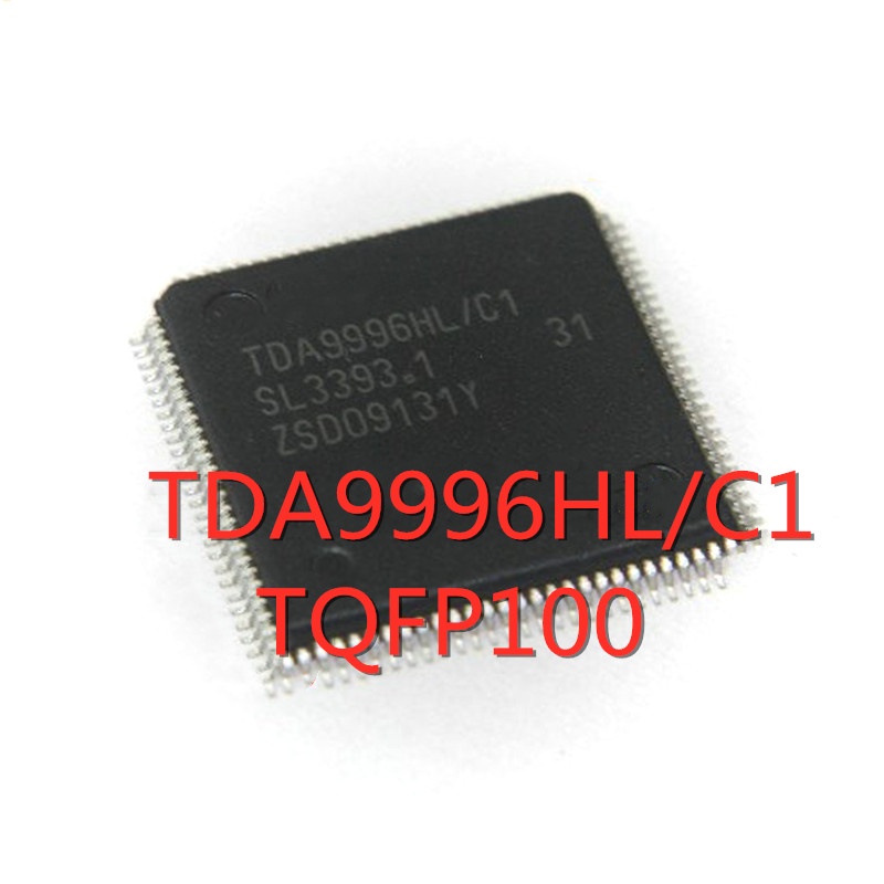 [xqx] 1pcs/lot TDA9996HL/C1 TDA9996HL TQFP-100 SMD LCD driver board chip Baru Dalam Stok Kualitas Bagus