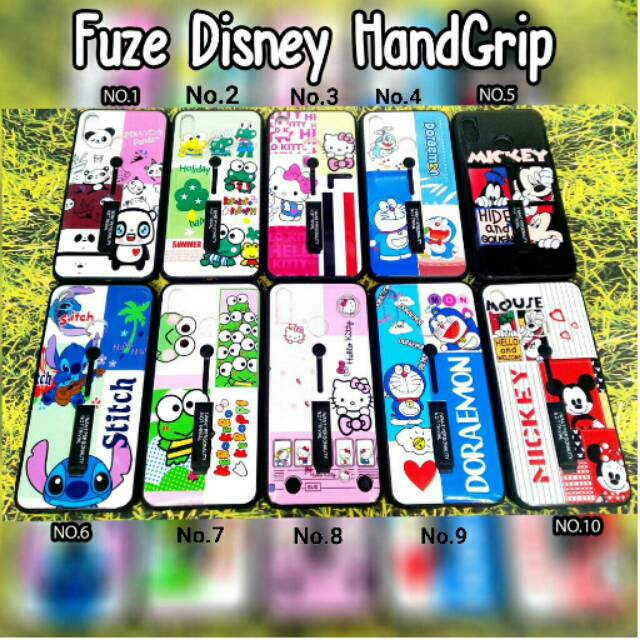 Samsung J2 Prime || Softcase Fuze Disney HandGrip J2 Prime || Softcase karakter J2 Prime