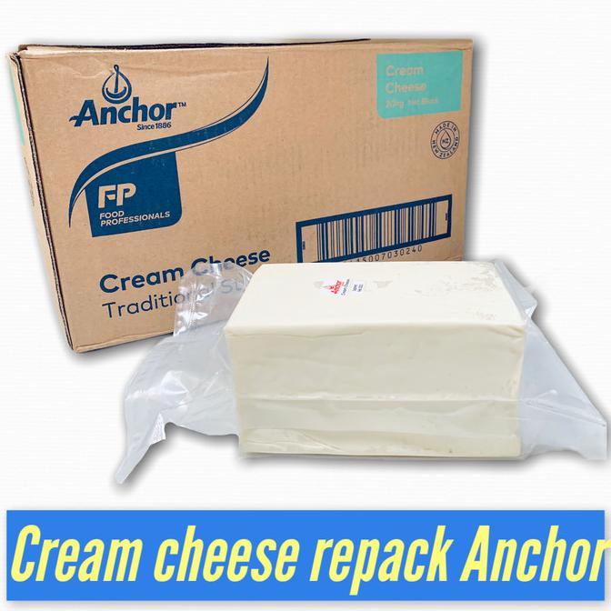 

Promo Awal tahun Cream Cheese Anchor Repack 250g import New Zealand,Halal,BPOM Promo Awal tahun