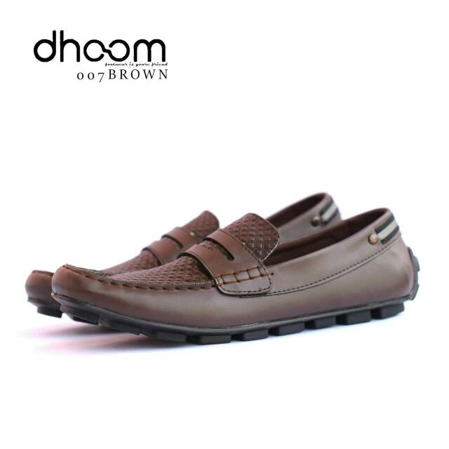 Sepatu slip on dhoom mocassin 007