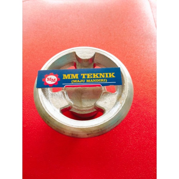 Pully Stir 4&quot; Allumunium inci Handle Kemudi Handwheel 4 inchi inch Alumunium Aluminium Pulli Setir Pulley Puli Poli