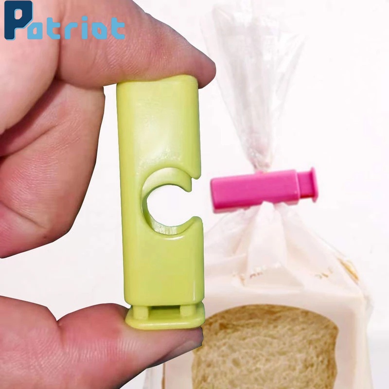 1PCS Storage Food Seal Sealing Bag Spring Sealing Clips For for Bread, Rice, Nuts, Beans, Dried Fruit, Frozen Foods Bag