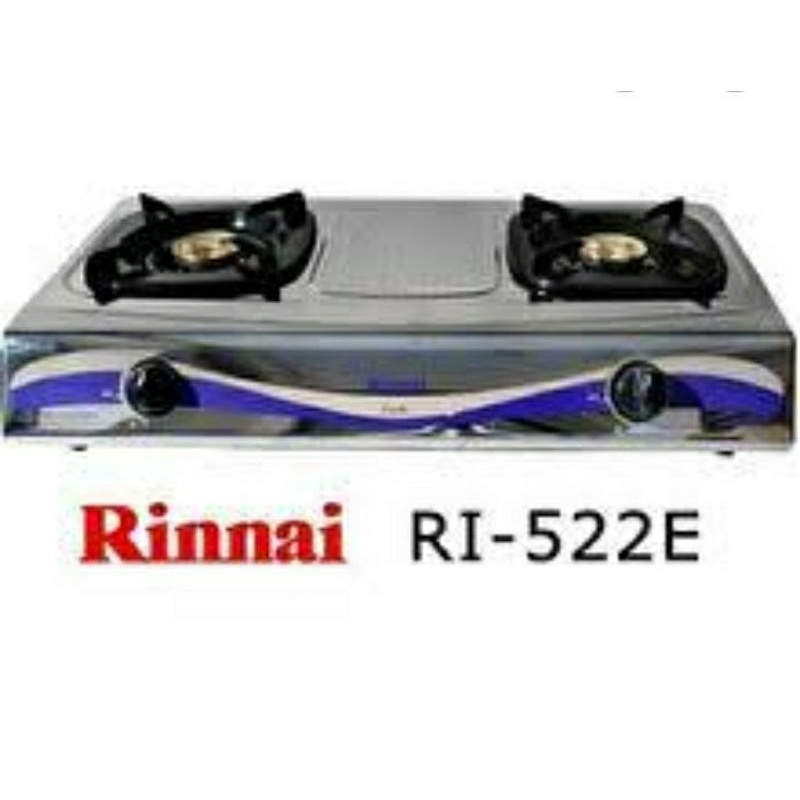 kompor gas rinai 2 tungku 522e