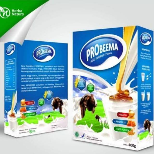 

Susu Kambing Etawa Asli Terdaftar BPOM Halal Susu Penggemuk Badan Probeema COD
