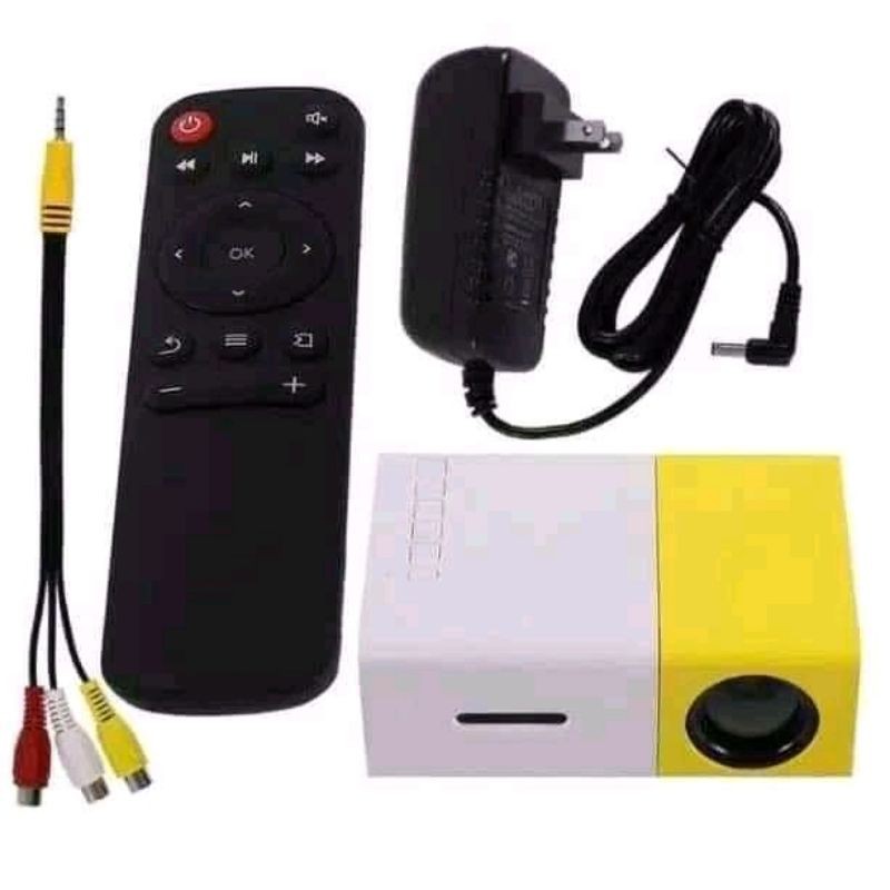Mini Proyektor YG 300 bekas Normal