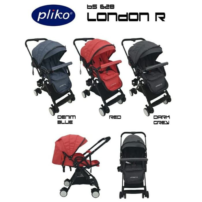 STROLLER NEW PLIKO LONDON 628