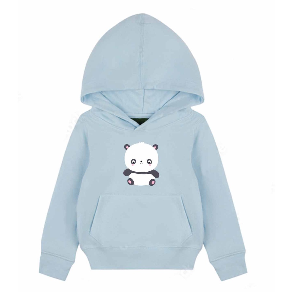 Hoodie Anak Hello Panda Sweater Pakaian Fleece M - XL