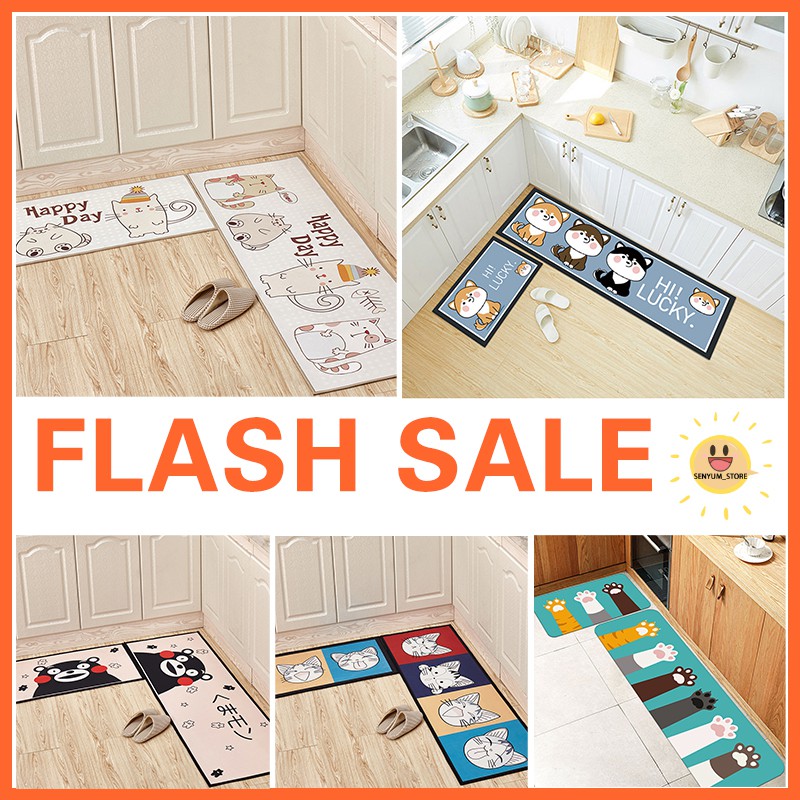 (new produk sale ) keset kartun kaki anti slip 2 in 1 mat kamar mandi