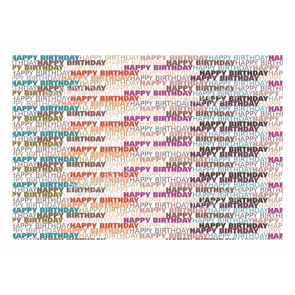 

Kertas Kado Fancy Happy Birthday Titik