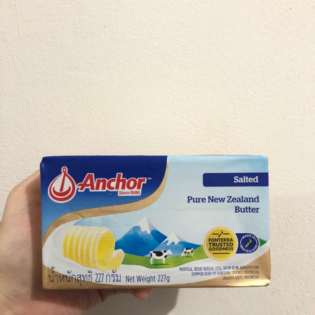 SALTED Butter Anchor 227 gram / Pats / Butter