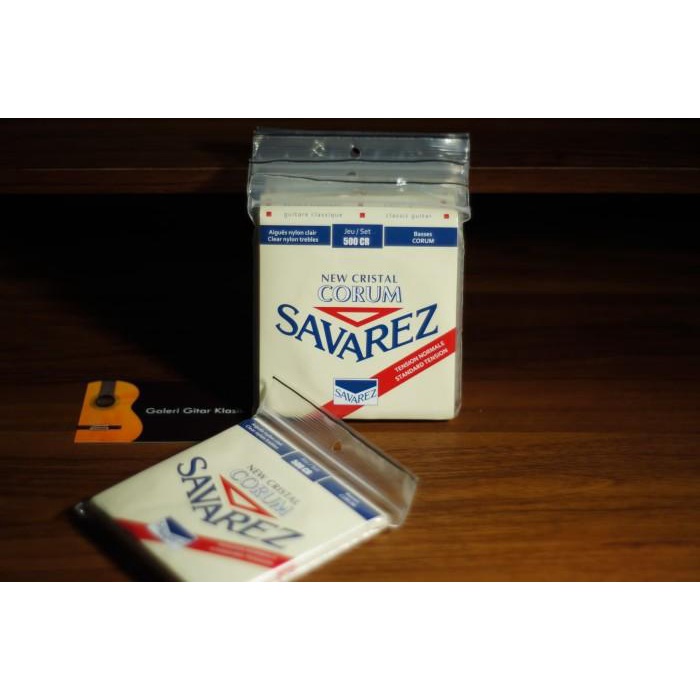 Strings Savarez New Cristal Corum Medium Tension - Senar Gitar Klasik Nylon