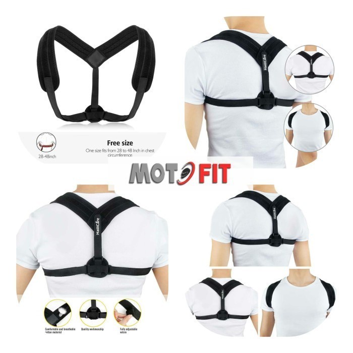 BERKUALITAS HAILICARE Back Posture Corrector Penyangga Punggung Penegak Punggung