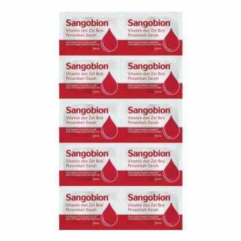 Suplemen Sangobion Strip - 10 Kapsul obat