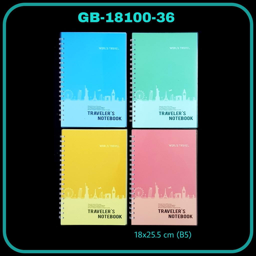 

ILP Buku Catatan Spiral B5 WZ-18100-36 / Notebook Spiral / Buku Spiral