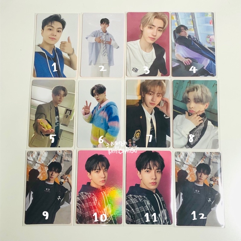 ENHYPEN PHOTOCARD OFFICIAL MANIFESTO DAY 1 SUNGHOON NI-KI JAKE