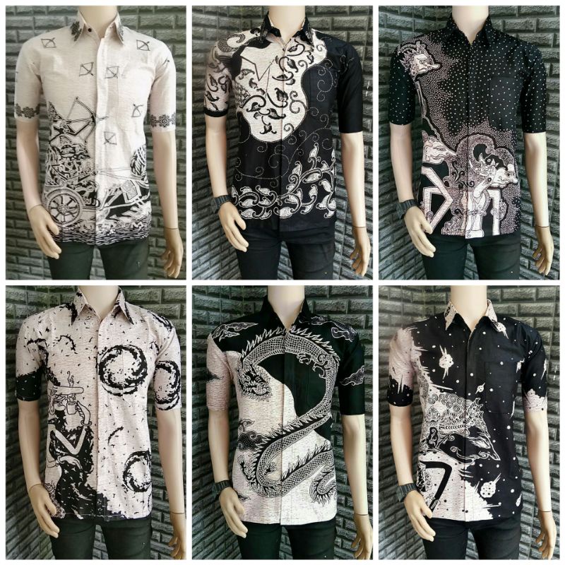 BATIK DISTRO ANEKA MOTIF VARIASI SIZE S M L XL XXL