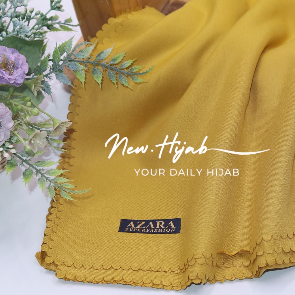 VOAL OSCARA PREMIUM LASER CUT / HIJAB SEGIEMPAT VOAL OSCARA / JILBAB VOAL OSCARA / SEGIEMPAT VOAL OSCARA / KERUDUNG POLOS VOAL OSCARA BY AZARA / HIJAB AZARA VOAL OSCARA