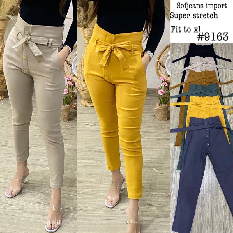 Celana Impor Wanita softjeans strecth 9163