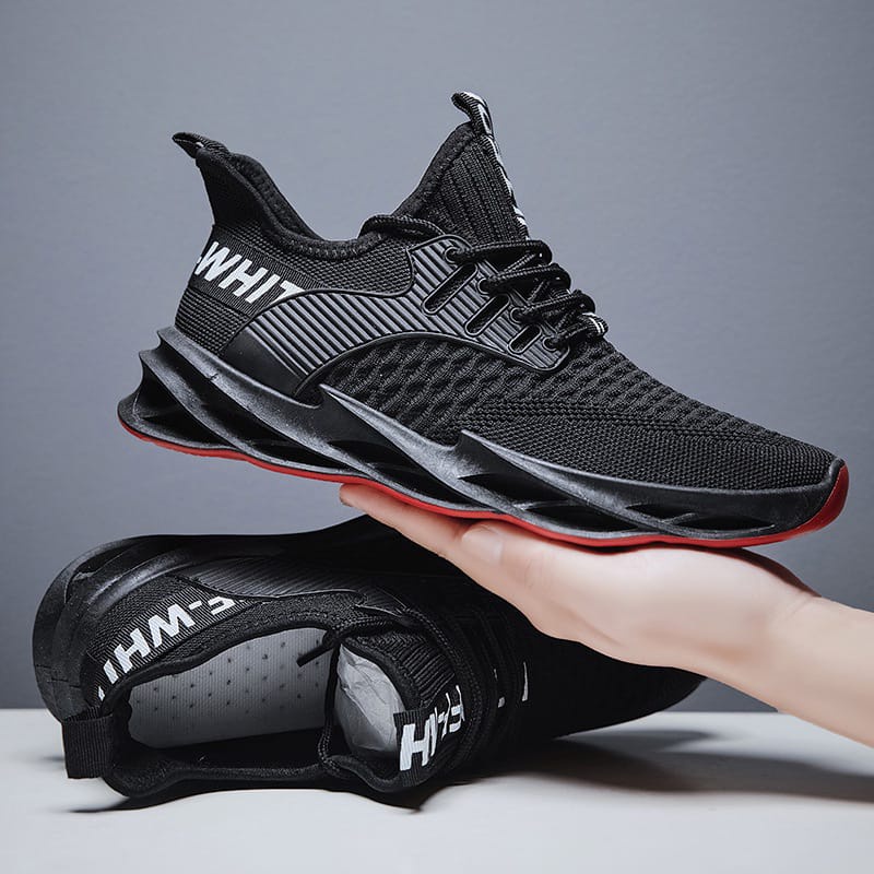 JAKARTAWHOLESALE 1 119469 Sepatu Pria Keren Sneakers Olahraga Sport Casual Import Shoes Bertali Nyaman Dipakai Sepatu Jalan Santai-1