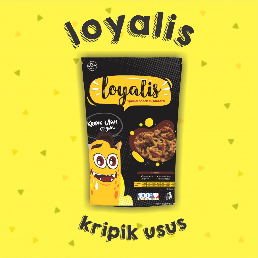 

KERIPIK USUS LOYALIS (PAKET TESTER)