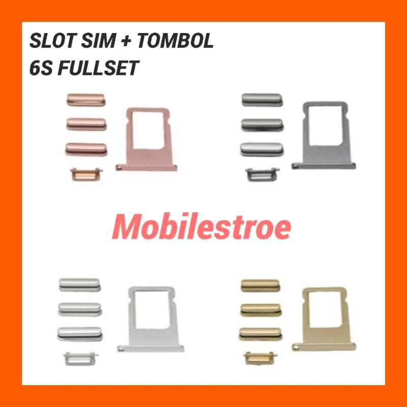 SLOT SIM + TOMBOL&quot; 6S FULLSET