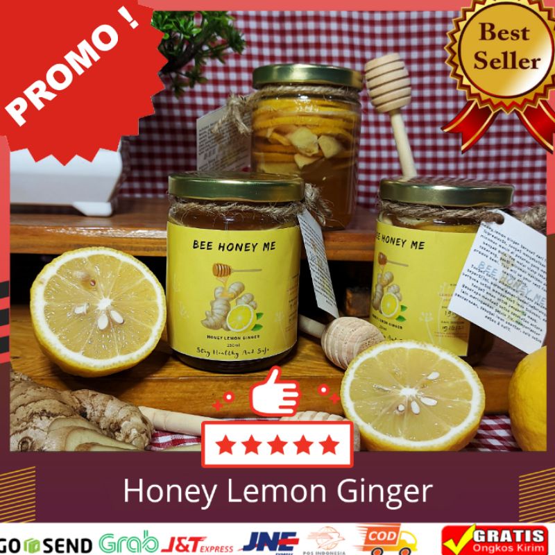 

PROMO (TERMURAH) Bee Honey Me - Honey Lemon Ginger - Madu Lemon 250ml