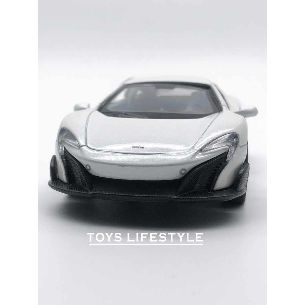 Welly Diecast - McLaren 675LT Coupe Skala 1:36 (Putih)