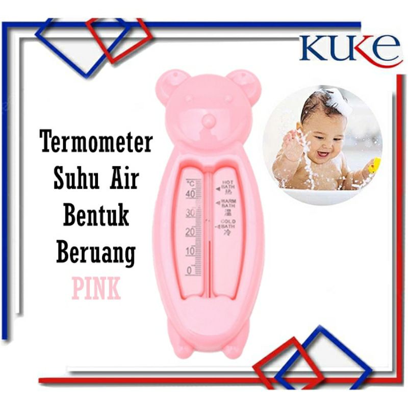 Termometer air ini punya desain menarik berbentuk kartun.