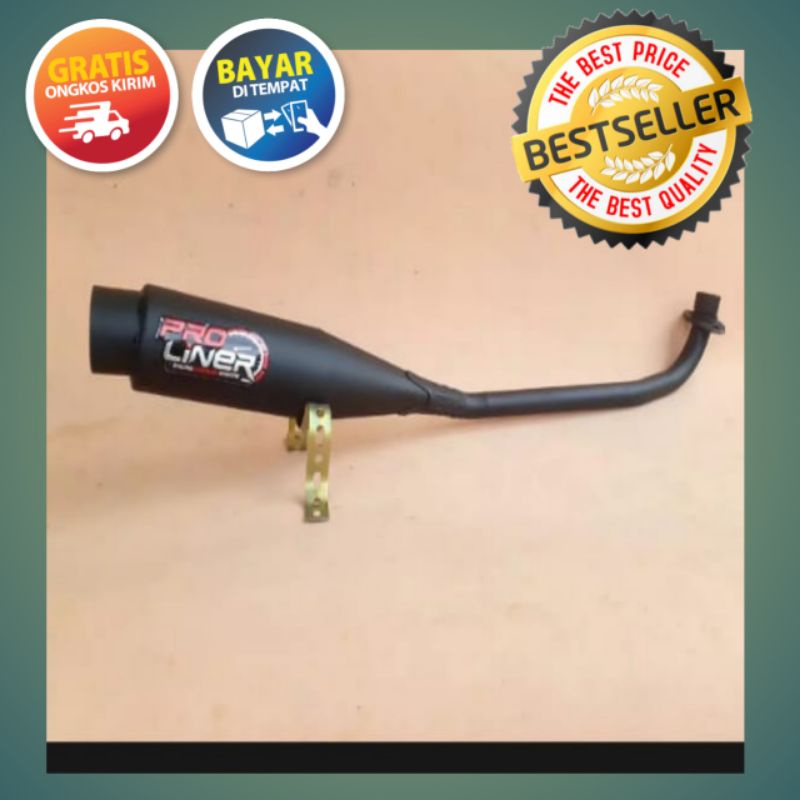 knalpot racing proliner supra,jupiter,sogun