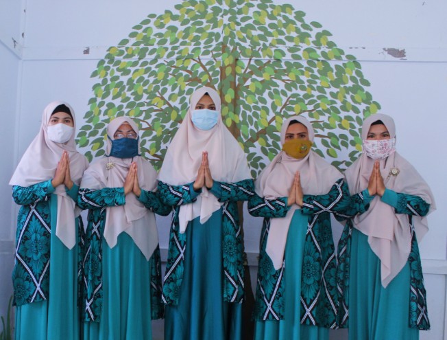 Benang Raja Tunik Batik Wanita Lengan Panjang Ukuran Jumbo 2xl 3xl 4xl 5xl