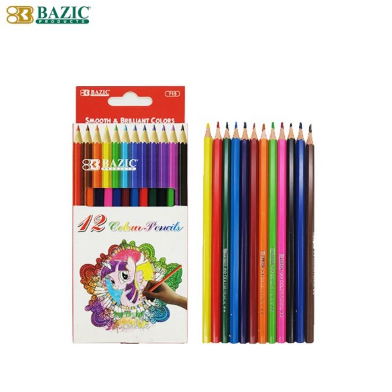 

PENSIL WARNA 12 WARNA BAZIC 715