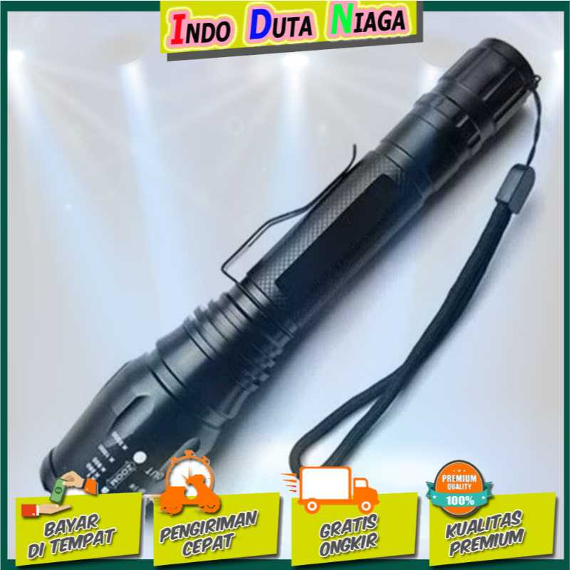 IDN TOOLS - TaffLED Senter LED Flashlight Cree XM-L T6 3800 Lumens - E27