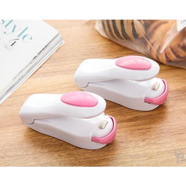 HAND SEALER MINI PENGEMAS MAKANAN PEREKAT PLASTIK ELETRIK PORTABLE