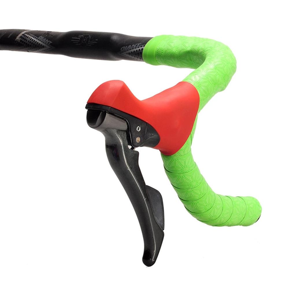 Lanfy Bike Shift Lever Cover Mtb Aksesoris Bersepeda Sepeda Jalan Stang Sepeda Silikon Dual Control Lever