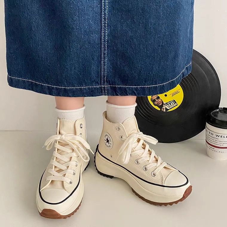 Sepatu Sneakers Wanita Import Run Hike Shoes Jimin Haechan Spatu Sneaker Cewek Korean Style SP-173