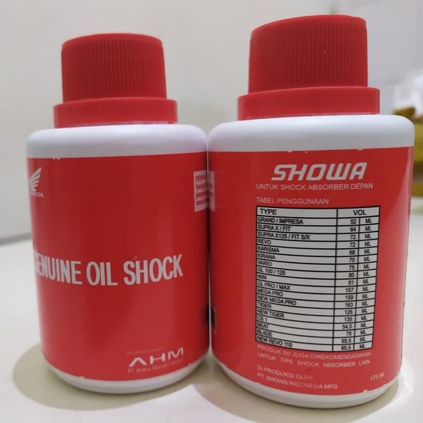 Oil Oli Shock Skok Depan Original Showa AHM