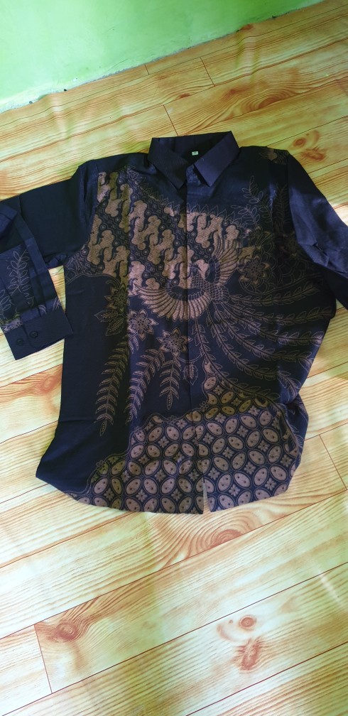 Kemeja Batik Prabu Bahan Dobby Reguler Fit A611