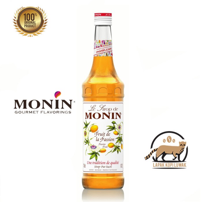 

Passion Fruit Syrup merk Monin