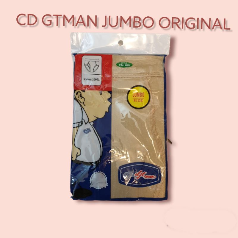 CD GTMAN ORIGINAL JUMBO 704BW/KATUN 100%/BIG SIZE/XXL - XXXL